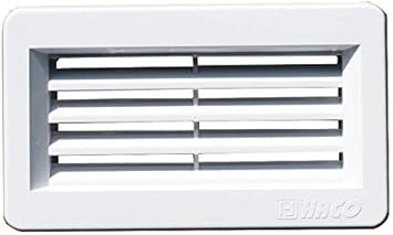 Turluftungsgitter Luftungsgitter Turluftgitter Turgitter Weiss 110 X 55 Mm Aus Hochwertigem Asa Kunststoff Bad Kuche Zum Nachrusten Amazon De Baumarkt