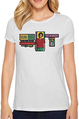 Ddjsklj Bruno-cool-Mars-24-Karat-Magic-t-shirts Women's Funny t Shirts