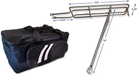 Bicycle Pannier Bag for Electric Bike Battery & Rear Rack
