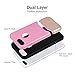 Chnano iPhone 7 Plus Case Dual Layer Case i7 Plus Cover Shock Absorption Heavy Duty Protective Hybrid Armor Skin for iPhone 7 Plus 5.5 inch (Rose Gold)