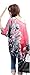 Landove Sheer Floral Chiffon Tops For Women Bohemian Printed Batwing Tunic Tops Beach Loose Blouse Chiffon Poncho