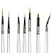 Best Model Miniature Paint Brushes - Small Detail Paint Brush Set - 7 pcs Model Paint Brushes for Miniature Painting, Fine Detailing – Tiny, Mini, Micro Fine Paint Brush Kits