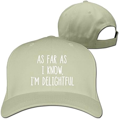 As Far As I Konw I'm Delightful Unisex Dancing Hat &amp; Cap Natural