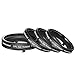 Neewer 4 Pieces Filter Kit for Yuneec Typhoon Q500 4K CGO3 Camera, Typhoon H Camera, Includes: ND4, ND8, UV and CPL Filter, Made of Optical Glass and Aluminum Alloy Frame