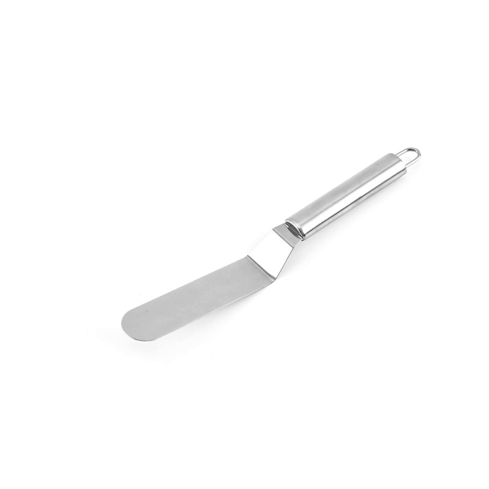 Stainless Steel Angled Cake Icing Spatula, Offset Spatula Icing Tool for Cupcake Cakes Decorating, Smoothing Icing, Frosting Pastries