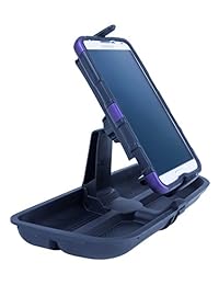 Daystar, Jeep JK Wrangler Panel de tablero superior con soporte para iPhone grande y iPhone Plus; Mini Pad; cargador; color negro, adecuado para 2011 a 2017 2 4WD, KJ71057BK, fabricado en Estados Unidos