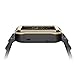 Apple Watch Case,[Simpeak] Rugged Protective Case with Strap Bands and Matte Screen Protector for 42mm Apple Watch Black-Gold