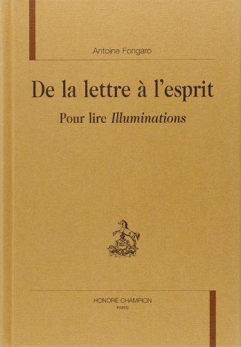 De la lettre à l'esprit