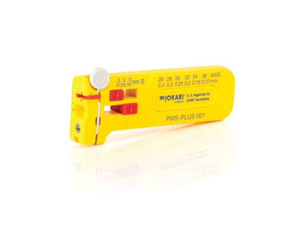 C.K Jokari 40024 PWS-Plus 001 Micro-Precision Stripper, Yellow