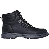 Skechers Men's USA Corado - Jaxx Round Toe Waterproof D-Ring Lace Up Boot