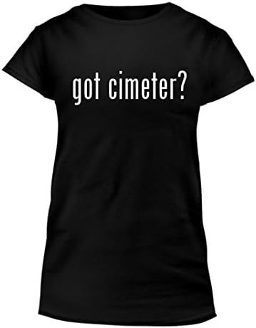 got cimeter? - Junior Cut Women's T-Shirt, Black, X-Large