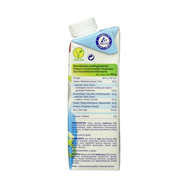 Alpro Cooking Soya Light â Vegane Kochcreme aus Soja mit neutralem Geschmack fÃ¼r heiÃe und kalte Gerichte â 15 x 250 ml – Bild 5