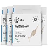 The Humble Co. Natural Dental Pick - Vegan, Sustainable Dental Toothpicks