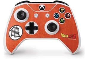 Skinit Decal Gaming Skin Compatible with Xbox One S Controller - Officially Licensed Dragon Ball Z Goku Shirt Design