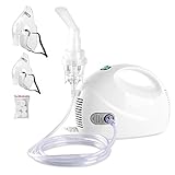 TT-Star Portable Compressor System Personal Cool Mist Inhaler Machine with Tubing 2 Mask kit for Home Use, 120V/60Hz