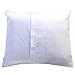 SheetWorld Toddler Pillow Case 13 x 17, 100% Cotton Woven, Solid White Woven