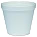 Dart 8SJ12 8 oz Foam Container (Case of 1000) White