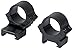 B-Square 1-Inch Weaver Extension Rings-High Rise, Matte Black Finish