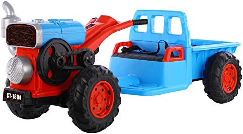 音楽付きの子供用トラクター電動スクーターは 四輪車 デュアルドライブバッテリーモーターサイクルに乗ることができます 引出物