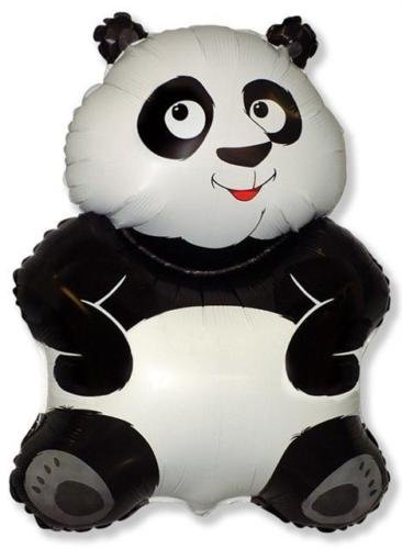 Big Panda Black & White 26" Foil Balloon
