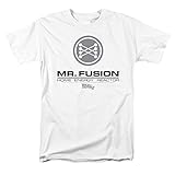 Back To The Future Ii Mr. Fusion Logo Short Sleeve Mens Shirt