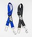 2PET Dog Seatbelt Strap Adjustable Dog Seat Belt for All for All Dog Breeds & Sizes – Universal Dog Seat Belts Fit Seatbelt Latches of All Car Makes – 21” to 32” Dog Seatbelt - 2 Pack Blue-Black