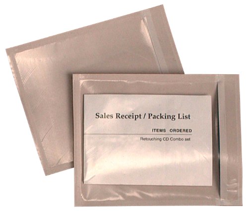 Quality Park Front Packing List Envelopes, 4.5 x 5.5 Inches, 1000 Envelopes, Clear (46890)
