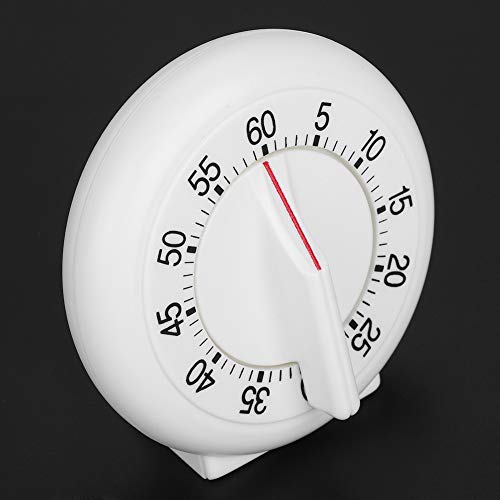 Round Shape Cooking Timer, 60 Minutes Countdown Mechanical Counter Alarm Clock for Kitchen - Thumbnail 5