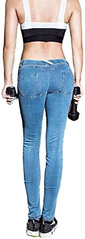 iRachel Women Skinny Peach Hip Sexy Butt Lift Jeans Yoga Leggings Pants Trousers