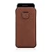 iPhone 6 and 6S Case, Snugg Apple iPhone 6 and 6S Distressed Brown Leather Pouch Case [Card Slot] Apple iPhone 6 and 6S Pouch Case Cover Executive Design