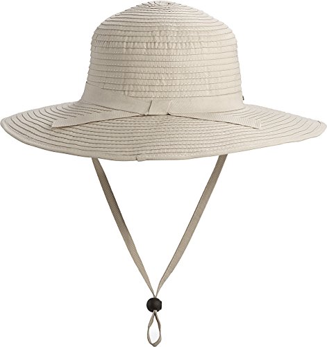 Coolibar UPF 50+ Women's Shapeable Travel Sun Hat (Tan - One Size)