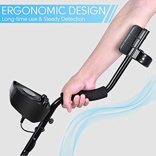 RM RICOMAX Metal Detector for Kids Gold Detector with LED Flash Indicators, Professional Designed Educational Tool & Perfect Gift for Kids & Teens (8-16 Years Old), Waterproof Detectors