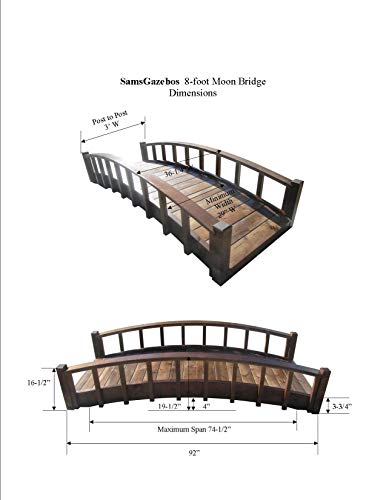4 SamsGazebos+Bridges+Japanese+Arched+Garden