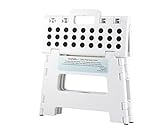 StepSafe Non Slip Folding Step Stool For Kids and Adults with Handle- 9