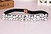 Dorchid Women Rhinestone Belt Crystal Sparkly Elastic Thin Belts for dressy Lady White S