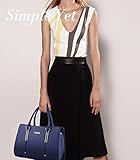 Micom 2017 Summer Womens Pure Color Pu Leather Boutique Tote Bags Top Handle Handbag