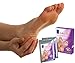 Foot Peeling Mask Exfoliant, (2 Pack) Lavender Exfoliator Foot Peel Mask for Baby Soft Feet, Silken Soles by VIDI