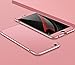ATRAING iPhone 6 Case, iPhone 6s Case,Ultra-Thin PC Hard Hard Ultra-Thin Shockproof PC 3 in 1 Velvet Touch Fingerprint-Proof Anti-Slip Anti-Marks Cover for iPhone 6/6s 4.7inch (Rose Gold)