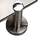 HOMEIDEAS Toilet Paper Holder Stainless Steel Bathroom Paper Towel Dispenser Tissue Roll Hanger,Wall Mount,Brushed Nickel