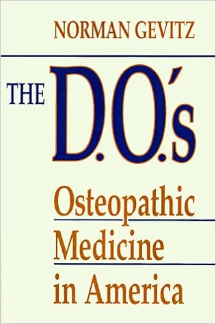 The Dos Osteopathic Medicine In America Professor - 