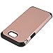 Galaxy J7 V Case, Galaxy J7 Prime Case, Galaxy J7 Perx Case, Galaxy J7 Sky Pro Case, OEAGO Samsung Galaxy Halo 2017 Case Shockproof Drop Protection Impact Rugged Armor Case Cover - Rose Gold