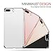 iPhone 8 Plus Case,iPhone 7 Plus Case,Humixx[Armor Series]Dual-layer Ultra Protection Case with inner Silicone Soft Bumper&Scratch Resistant Hard Back Cover 5.5 inch(Silver for iPhone 7/8 Plus)