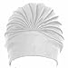 Polyester Latex Lined Pleated Women’s Swim Bathing Turban ( Available in 6 colors)