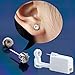 Silver Angel Ear Piercing Gun Disposable Self Mixed Colors Ear Piercing Gun Kit Safety Ear Piercing Gun Kit Tool For Women Men (253 5mm white crown)