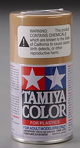 Tamiya TS-046 Spray Paint 100ml - Light Sand Colour for Crafts