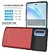 PunkJuice Galaxy Note 10 Battery Case, 5200mAh Fast Charging Extended Power Bank W/Screen Protector | IntelSwitch | Slim, Secure and Reliable Compatible W/Samsung Galaxy Note 10 [Red]