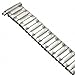 16-22mm Men's Classic Expansion Stainless Steel Watchband Replacement