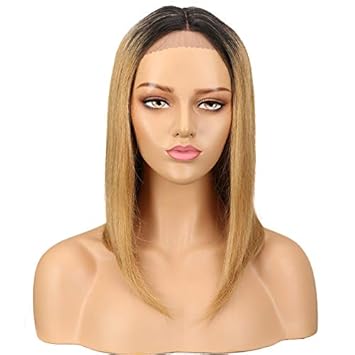 Amazon Com Kln Human Hair T1b 27 Black And Brown Ombre Color