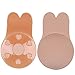 Women Adhesive Strapless Breast Lift Nipplecovers Sticky Invisible Backless Bra (X-Large(Suits for DD/E Cup), Beige)