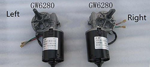 DC 24V 100RPM D-Shape Shaft 35KG.cm High Torque Right Worm Gear Motor Speed Reducer